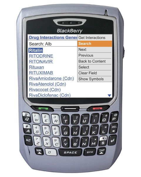 BlackBerry 8707v